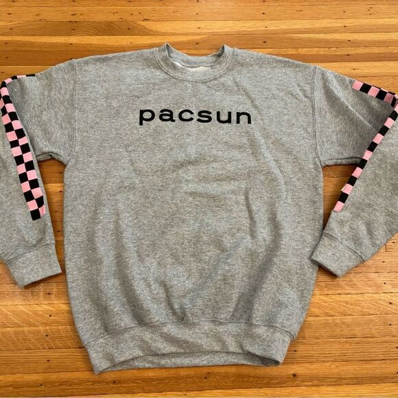 Pacsun Kids grey crewneck sweatshirt NWT - Picture 1 of 4